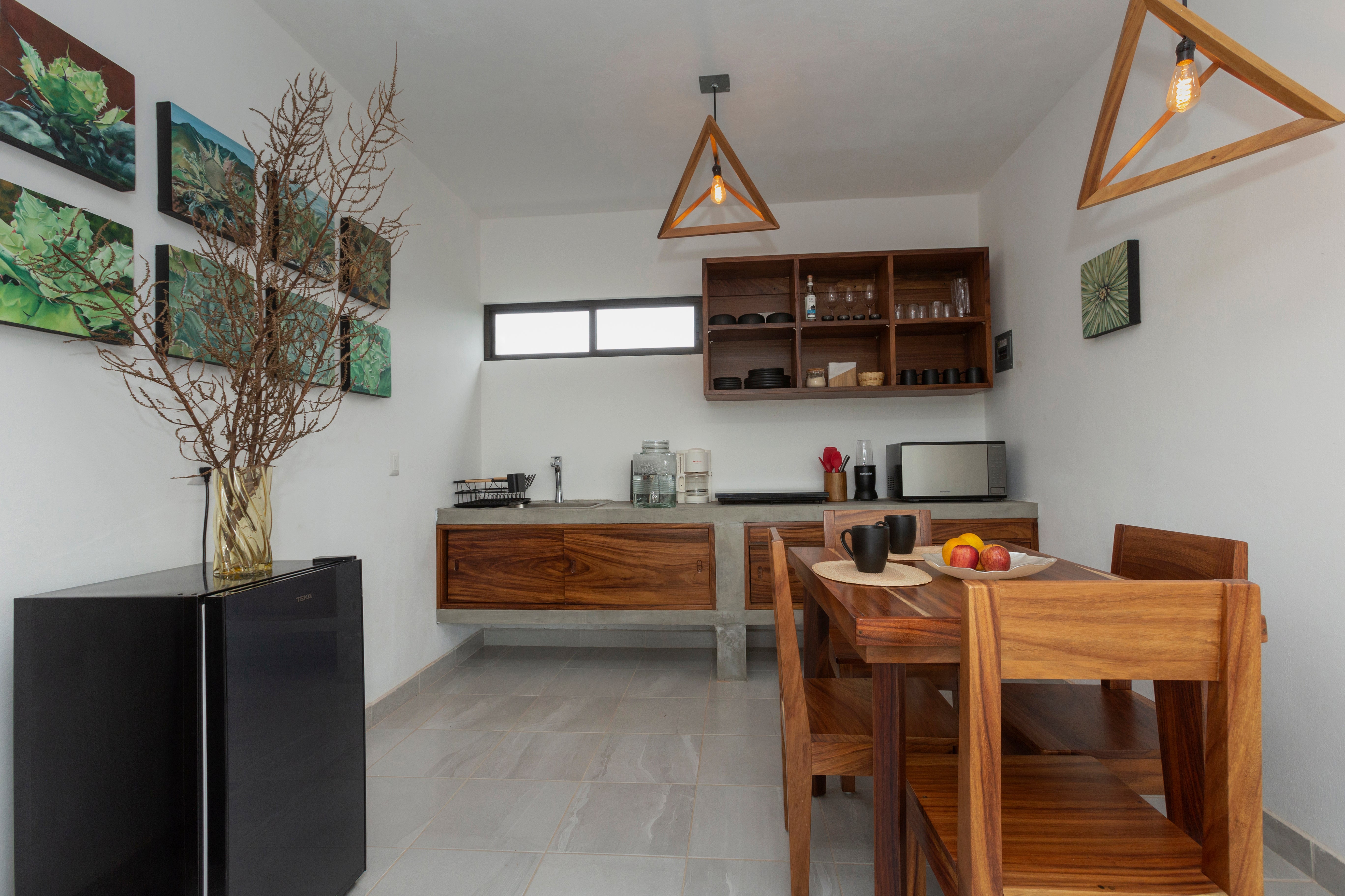 Cocina alojamiento Real Minero